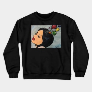 Airhead/wandering mind Crewneck Sweatshirt